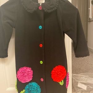 Bonnie Jean Girls Coat w/ Matching Hat - Size 4